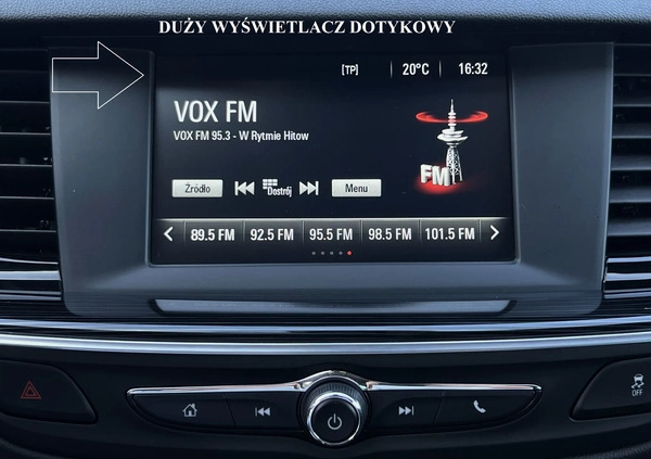 Opel Insignia cena 71900 przebieg: 94000, rok produkcji 2018 z Barcin małe 781